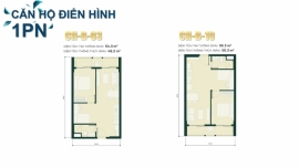 can ho 1 phong ngu happy one mori   thiet ke gia ban