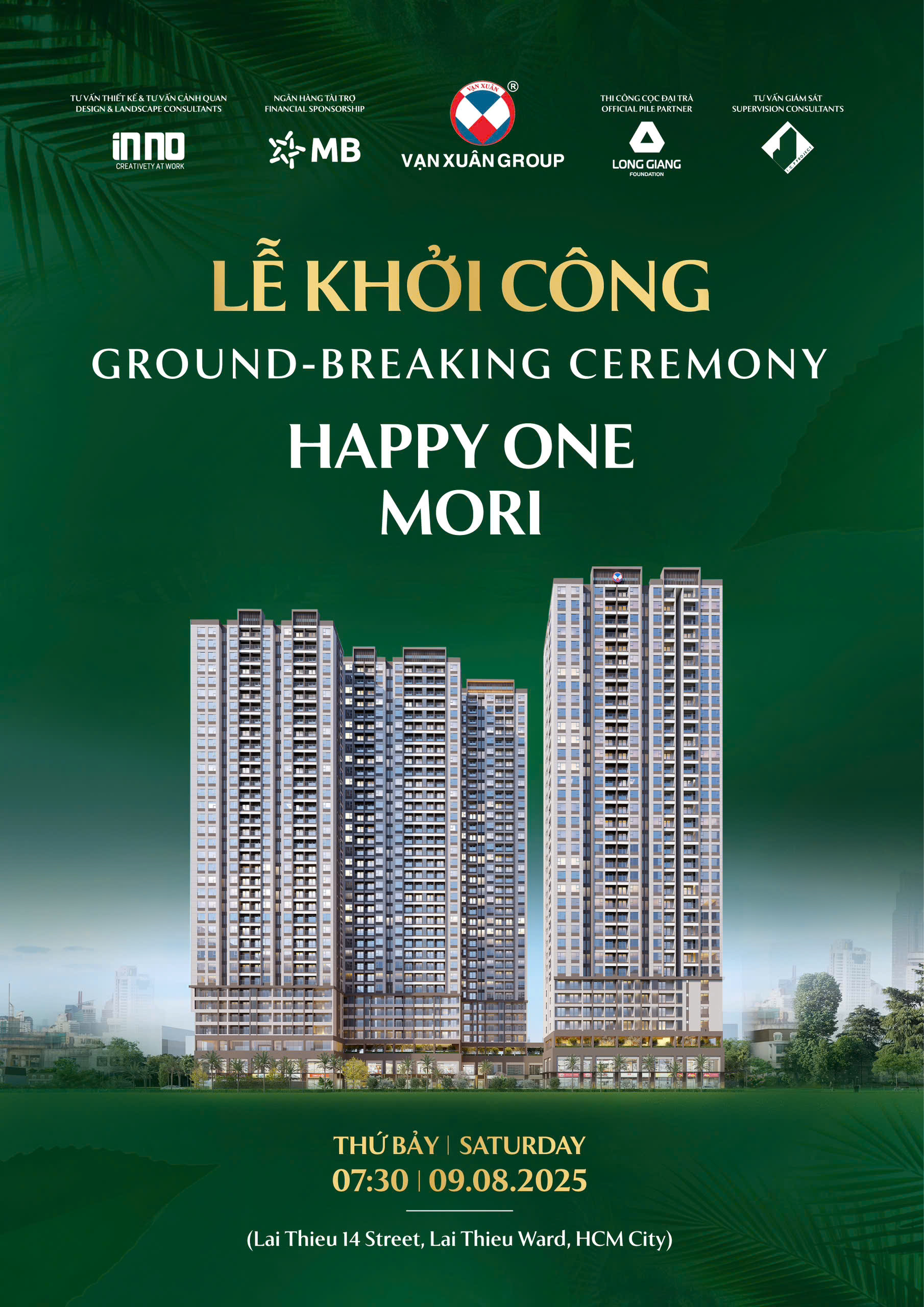 Lễ khởi công dự án Happy One Mori