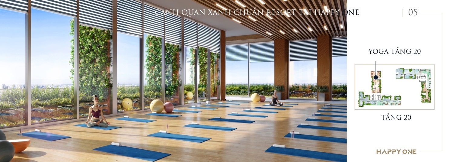 Tiện ích dự án Happy One Mori